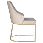 Modern Elegance: The Chic Quilted Accent Chair