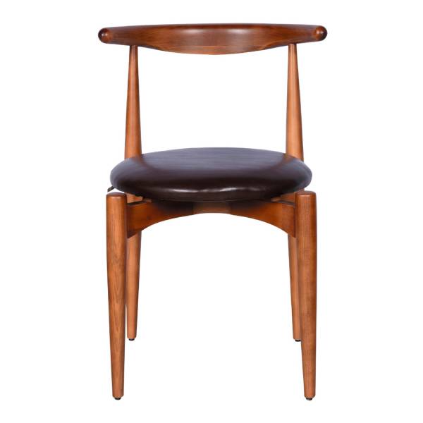 Elegant Wooden Dining Chair: Stylish Comfort for Your Space