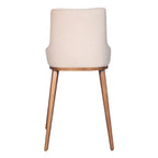 Elegant Cream Delight: The Modern Upholstered Dining Chair