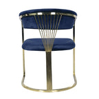 Royal Blue Elegance: The Luxe Velvet Accent Chair