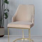 Modern Elegance: The Chic Quilted Accent Chair