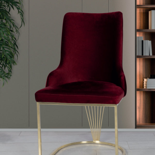 Sophisticated Serenity: The Elegant High-Back Dining Chair