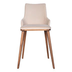 Elegant Cream Delight: The Modern Upholstered Dining Chair