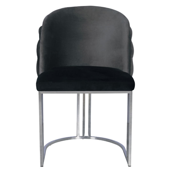 Elegant Simplicity: The Stylish Button-Tufted Dining Chair