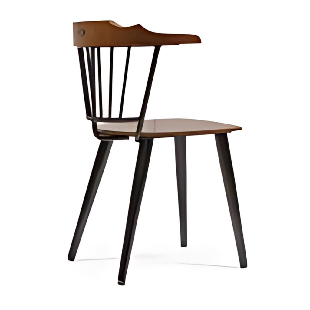 Classic Wooden Spindle Back Chair: A Timeless Blend of Style and Comfort