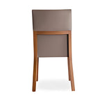 Contemporary Taupe Upholstered Dining Chair: Sleek Design Meets Everyday Comfort