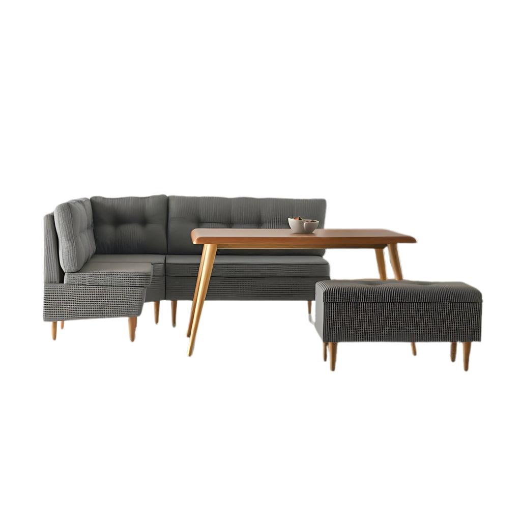 Stylish Corner Dining Set: A Perfect Blend of Comfort and Modern Design
