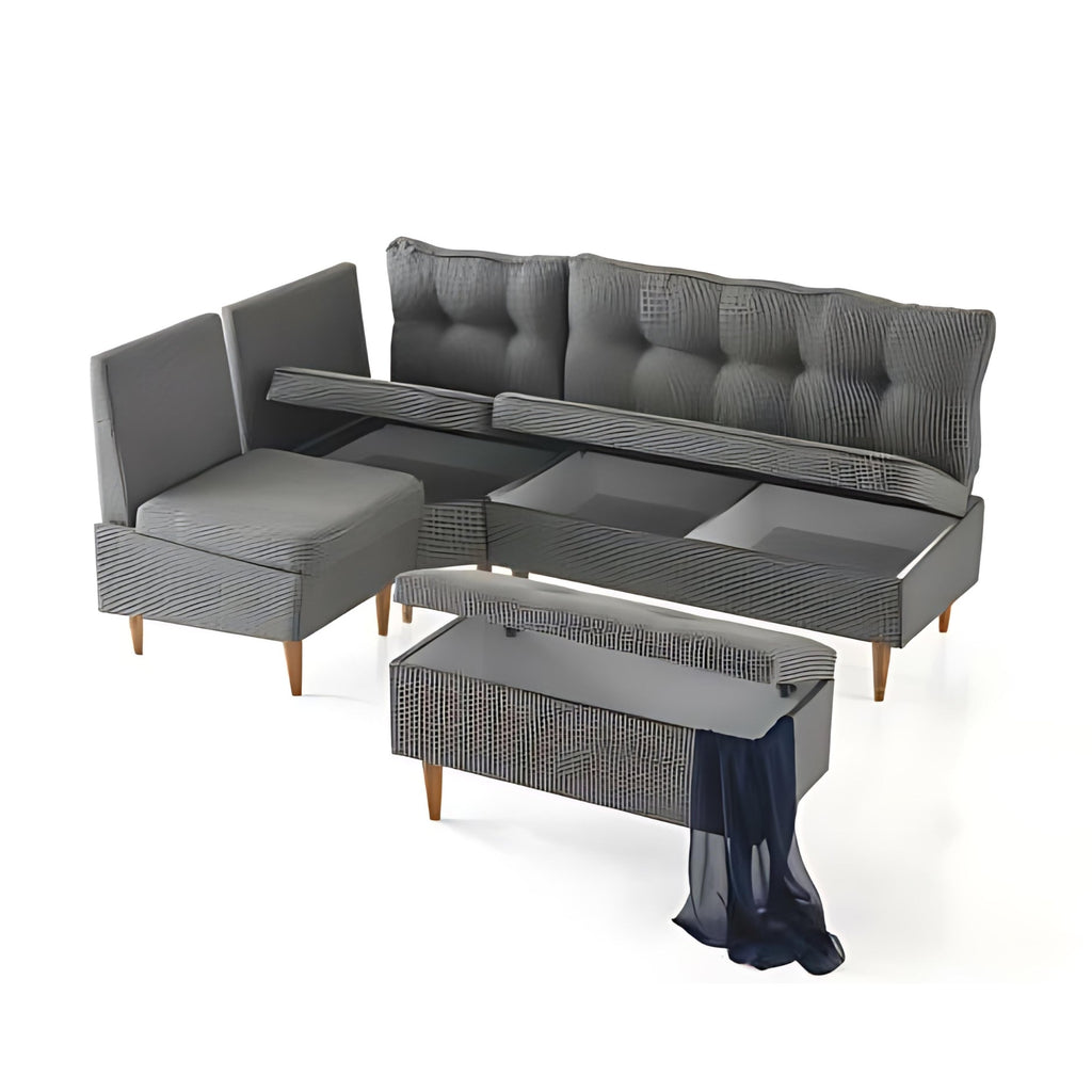 Stylish Corner Dining Set: A Perfect Blend of Comfort and Modern Design