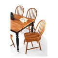 Classic Wooden Dining Set with Spindle-Back Chairs