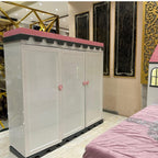 Enchanted Castle Kids Bedroom Set with Study Desk and Wardrobe