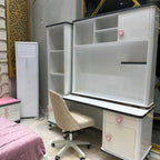 Enchanted Castle Kids Bedroom Set with Study Desk and Wardrobe