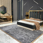 Modern Bedroom Furniture with Velvet Accents