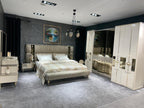 Luxurious Glamorous Bedroom Suite with Ornate Furnishings