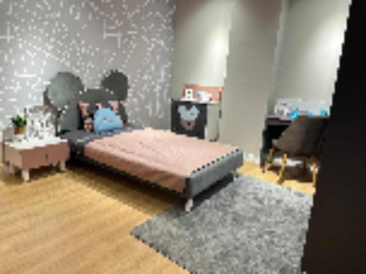 Playful Kids Bedroom Set with Fun Character Themed Design and Soft Colors – High-quality home furnishing