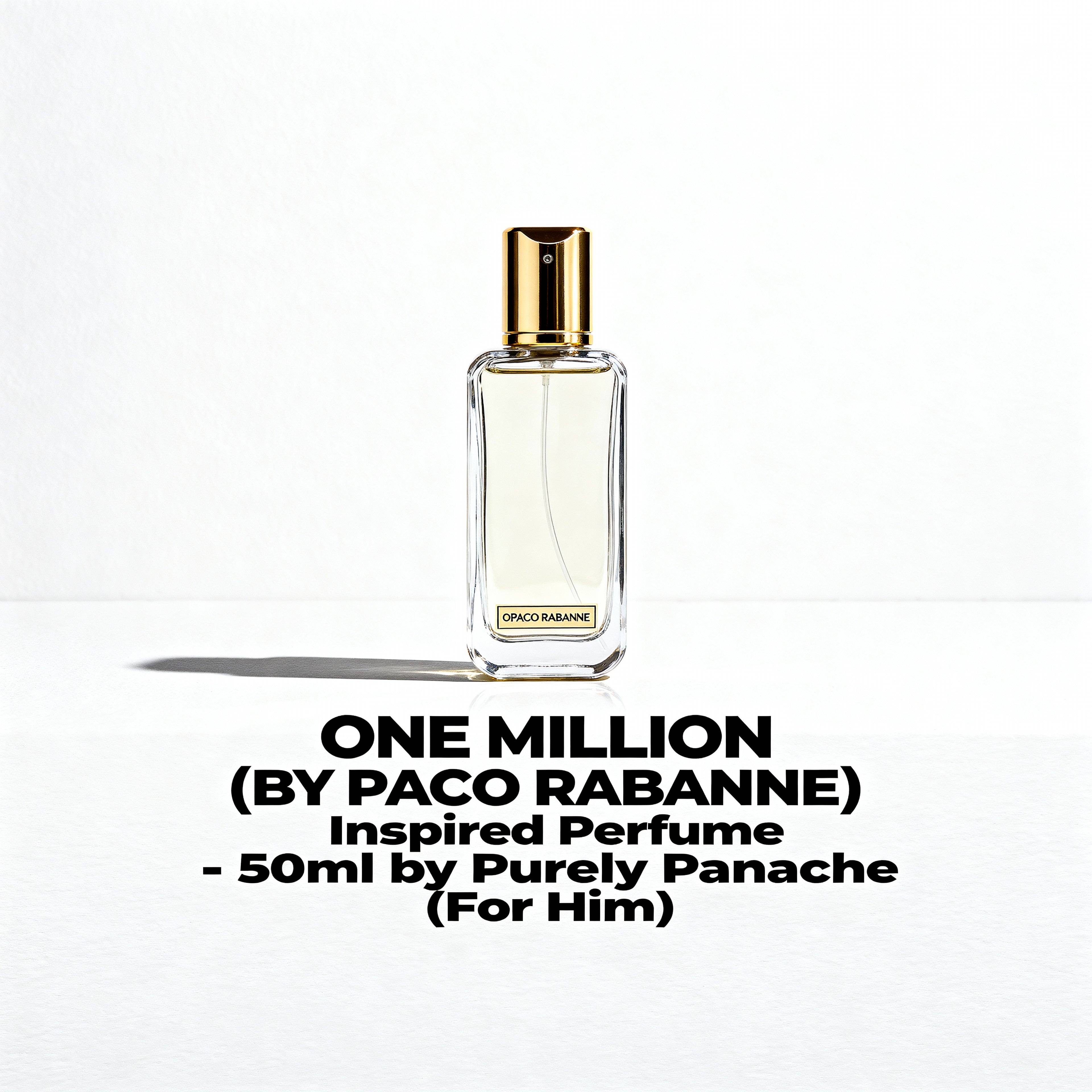 ONE MILLION (BY PACO RABANNE) Inspired Perfume – 50ml by Purely Panache (For Him)
