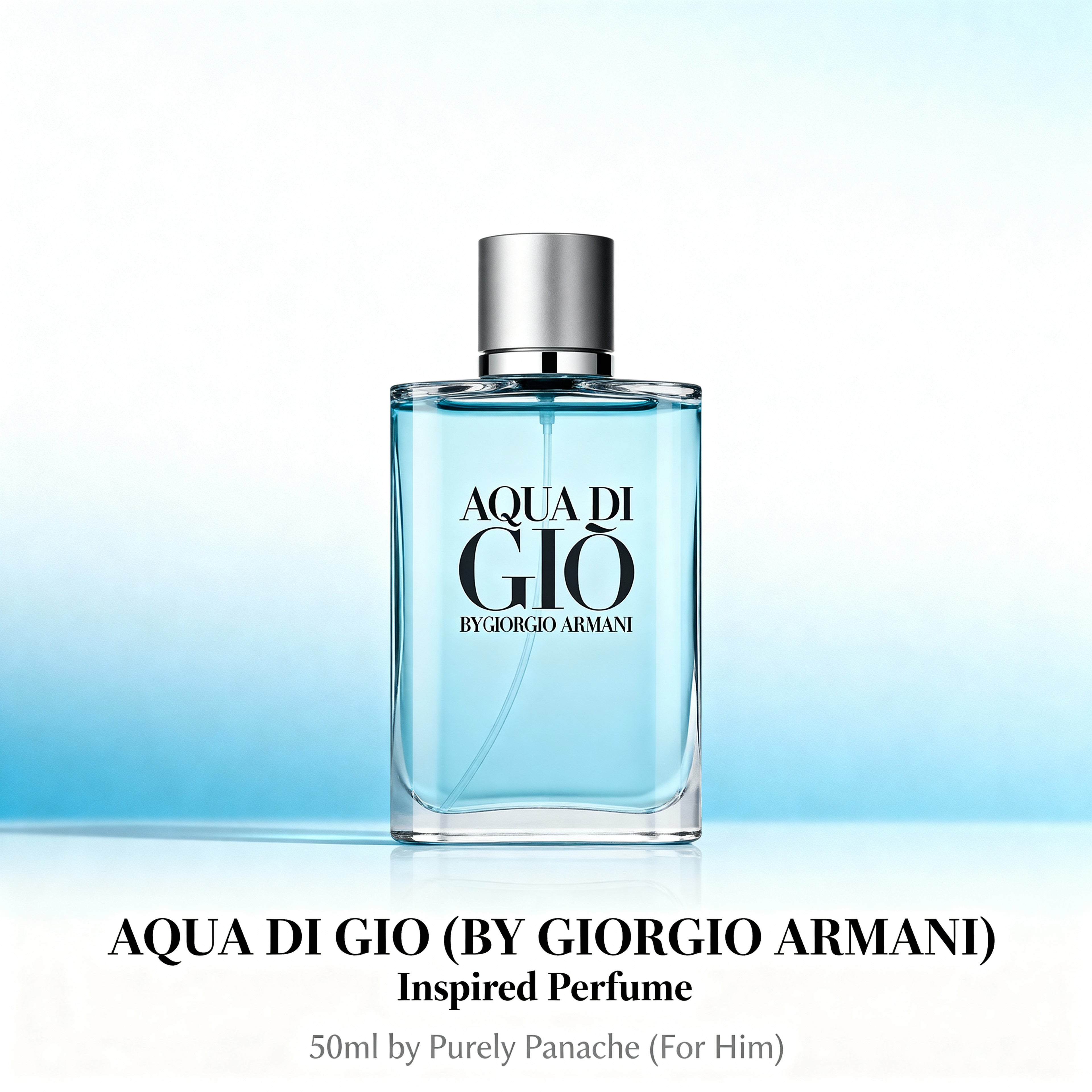 AQUA DI GIO (BY GIORGIO ARMANI) Inspired Perfume – 50ml by Purely Panache (For Him)